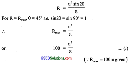 GSEB Solutions Class 11 Physics Chapter 4 Motion in a Plane img 19