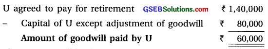 GSEB Solutions Class 12 Accounts Part 1 Chapter 6 Retirement Death of a Partner 9